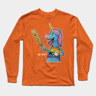 Unicorn Corndog Long Sleeve T-Shirt